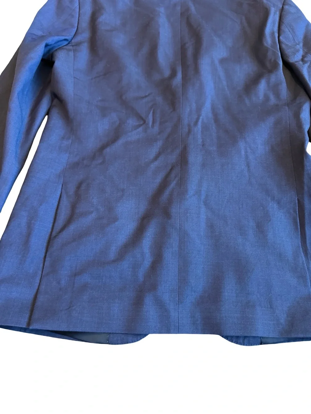 The Blk Tux Tollegno 1900 Navy Blazer Jacket Sport Coat Merino Wool Size 36R Men